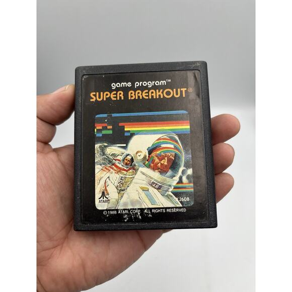 Super Breakout (Atari 2600, 1978) Cartridge Only, Tested/Working - Picture 1 of 5